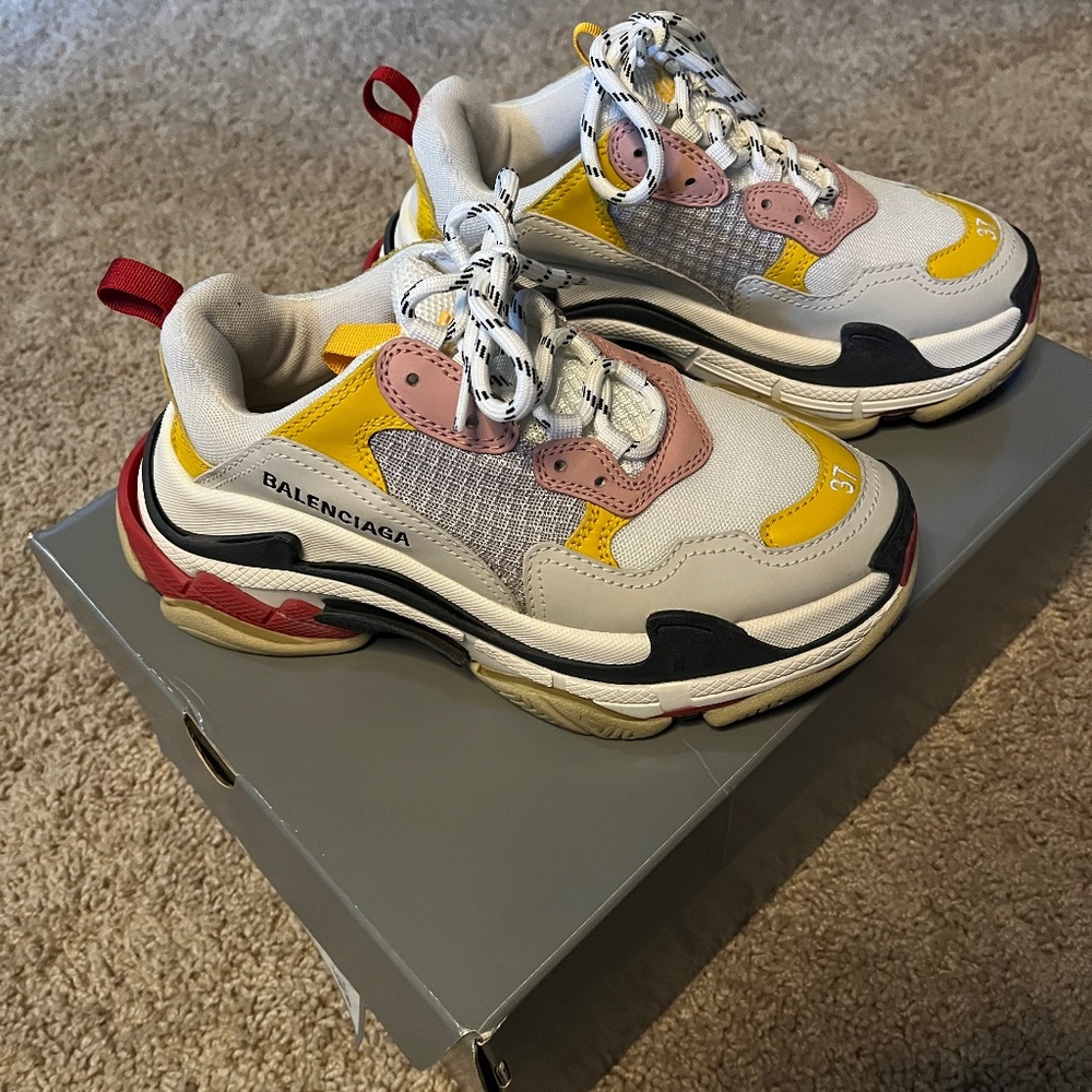 Balenciaga Triple S Sneakers size 37 $1050